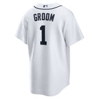 Detroit Tigers Nike #1 Groom Home Replica Jersey - White
