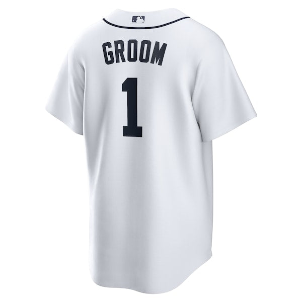 Detroit Tigers Nike #1 Groom Home Replica Jersey - White