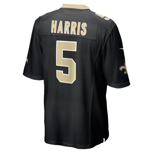 Will Harris New Orleans Saints Nike  Game Jersey -  Black