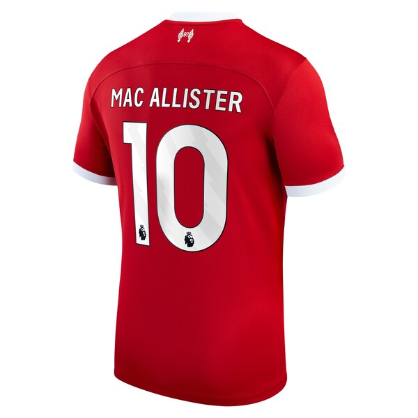 Alexis Mac Allister Liverpool Nike 2023/24 Home Replica Player Jersey - Red/White