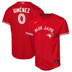 Andrés Giménez Toronto Blue Jays Nike Youth Canada Day Replica Jersey - Red