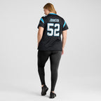 DJ Johnson Carolina Panthers Nike Women's  Game Jersey -  Black