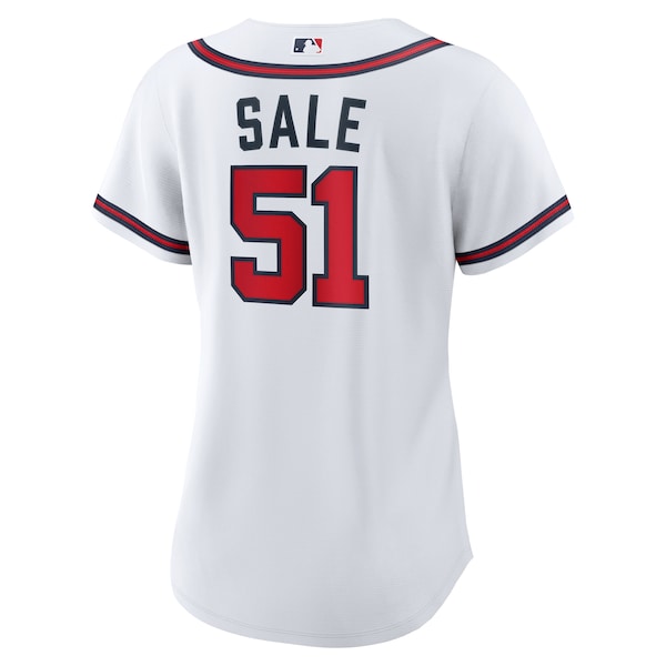 Chris Sale Atlanta Braves Nike Women's Home Replica Jersey - White