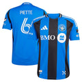 Samuel Piette CF Montreal adidas 2025 Montréal Original Authentic Player Jersey - Blue