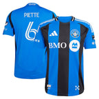 Samuel Piette CF Montreal adidas 2025 Montréal Original Authentic Player Jersey - Blue