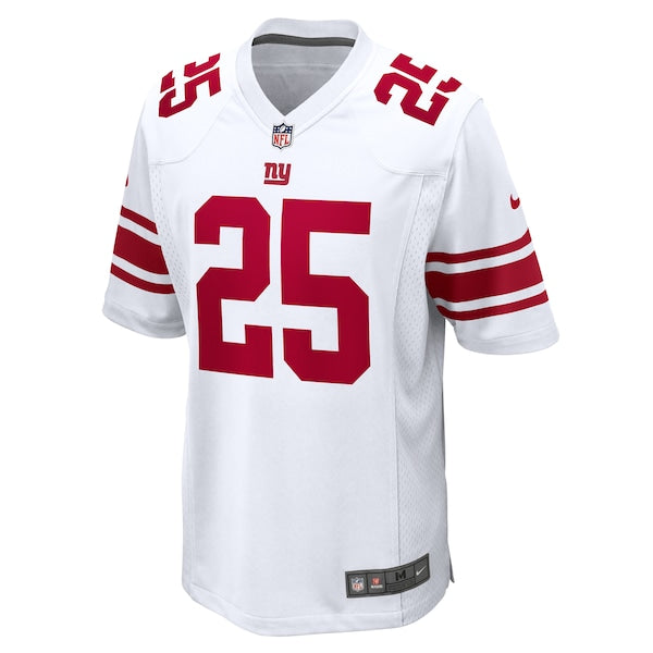 Deonte Banks New York Giants Nike  Game Jersey -  White/Royal