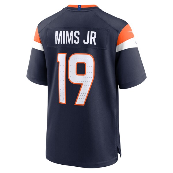 Marvin Mims Jr Denver Broncos Nike Alternate Game Jersey -  Navy/White/Orange
