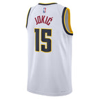 Nikola Jokic Denver Nuggets Nike Unisex Swingman Jersey - Association Edition - White/Navy
