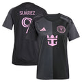 Luis Suárez Inter Miami CF adidas Women's 2025 The Fortitude Kit Replica Player Jersey - Black