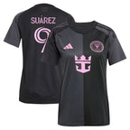 Luis Suárez Inter Miami CF adidas Women's 2025 The Fortitude Kit Replica Player Jersey - Black