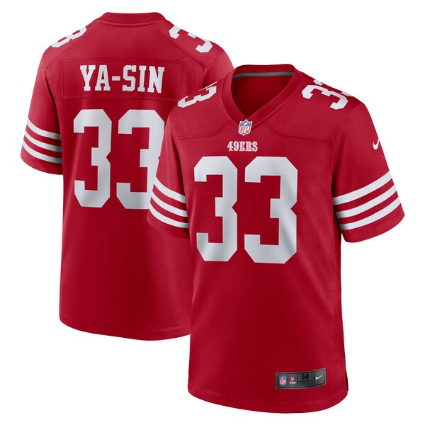 Rock Ya-Sin San Francisco 49ers Nike Team Game Jersey -  Scarlet