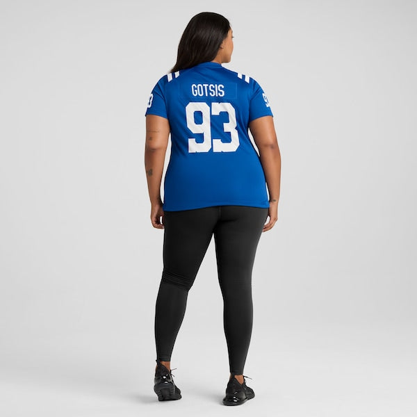 Adam Gotsis Indianapolis Colts Nike Women's Team Game Jersey -  Royal