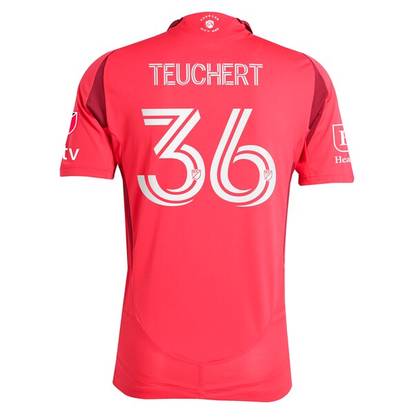 Cedric Teuchert St. Louis City SC adidas 2025 Forever CITY Red Authentic Player Jersey - Red