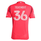 Cedric Teuchert St. Louis City SC adidas 2025 Forever CITY Red Authentic Player Jersey - Red