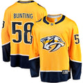 Michael Bunting Nashville Predators  Home Breakaway Jersey - Gold