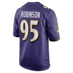 Tavius Robinson Baltimore Ravens Nike Team Game Jersey -  Purple