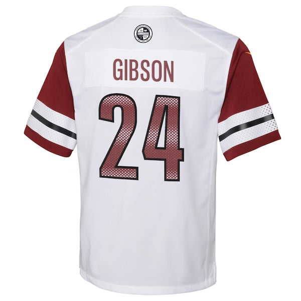 Antonio Gibson Washington Commanders Nike Youth Game Jersey - White/Black/Burgundy