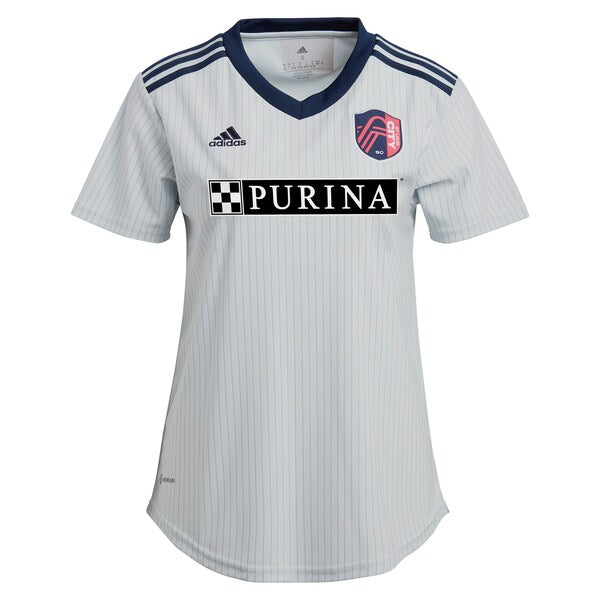 Tim Parker St. Louis City SC adidas Women's 2024 The Spirit Kit Replica Jersey - Gray