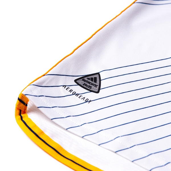 LA Galaxy adidas 2024 Angeleno Kit Authentic Jersey - White