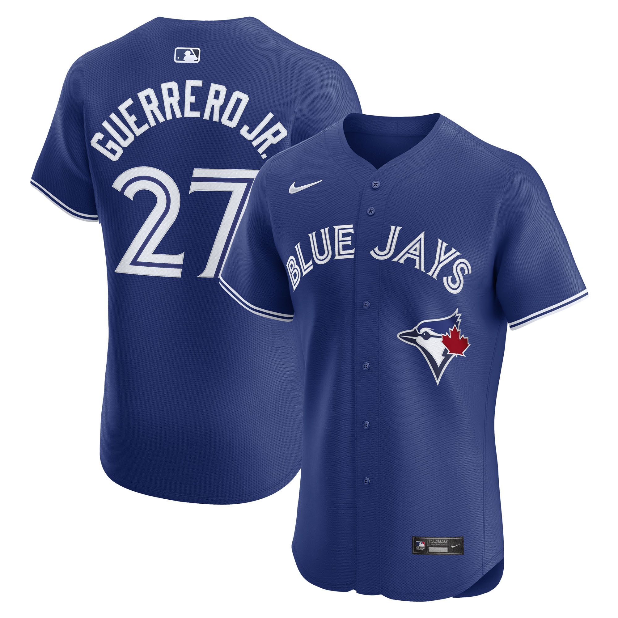 Vladimir Guerrero Jr. Toronto Blue Jays Nike Home Elite Jersey - White/Royal/Powder Blue