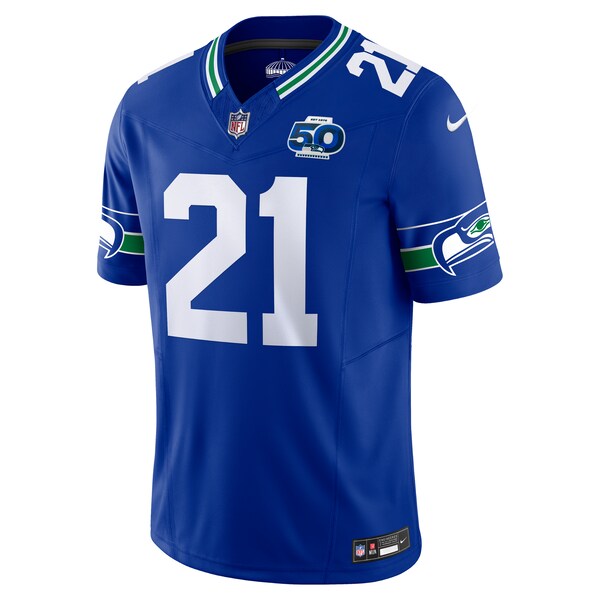 Devon Witherspoon Seattle Seahawks Nike 50th Season Vapor F.U.S.E. Limited Jersey - Royal/College Navy