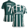 Mason Mount Manchester United adidas 2023/24 Away Replica Player Jersey - Green/Red