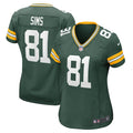 Ben Sims Green Bay Packers Nike Women's Team Game Jersey -  Green