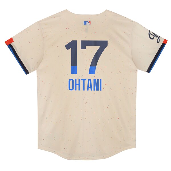 Shohei Ohtani Los Angeles Dodgers Nike Preschool 2024 City Connect Limited Player Jersey - Cream