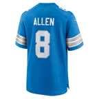Kyle Allen Detroit Lions Nike Team Game Jersey -  Blue