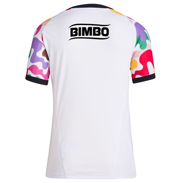 Philadelphia Union adidas Women's 2024 Pride Pre-Match Top - White