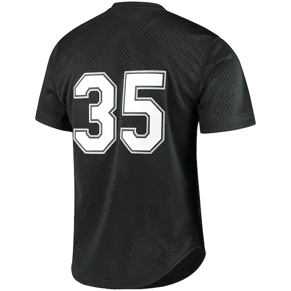Frank Thomas Chicago White Sox Cooperstown Mesh Batting Practice Jersey - Black