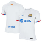 Barcelona Nike Youth 2023/24 Away Replica Jersey - White