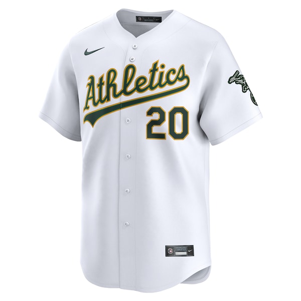 Zack Gelof Athletics Nike Home Limited Player Jersey - White