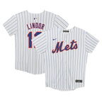 Francisco Lindor New York Mets Nike Preschool Home Game Jersey - White
