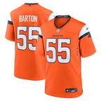 Cody Barton Denver Broncos Nike Game Jersey -  Orange