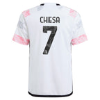 Federico Chiesa Juventus adidas Youth 2023/24 Away Replica Jersey - White