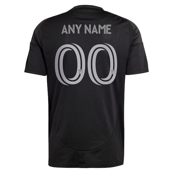 Charlotte FC adidas 2025 Fortress Kit Replica Custom Jersey - Black