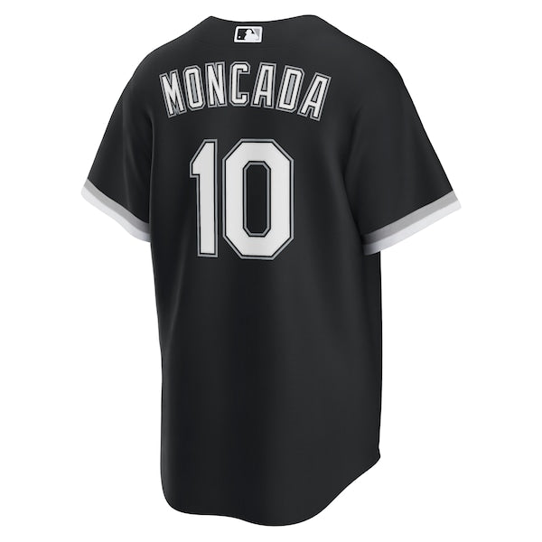 Yoan Moncada Chicago White Sox Nike Alternate Replica Player Name Jersey - Black/White