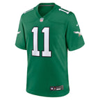 A.J. Brown Philadelphia Eagles Nike Alternate Game Player Jersey - Kelly Green