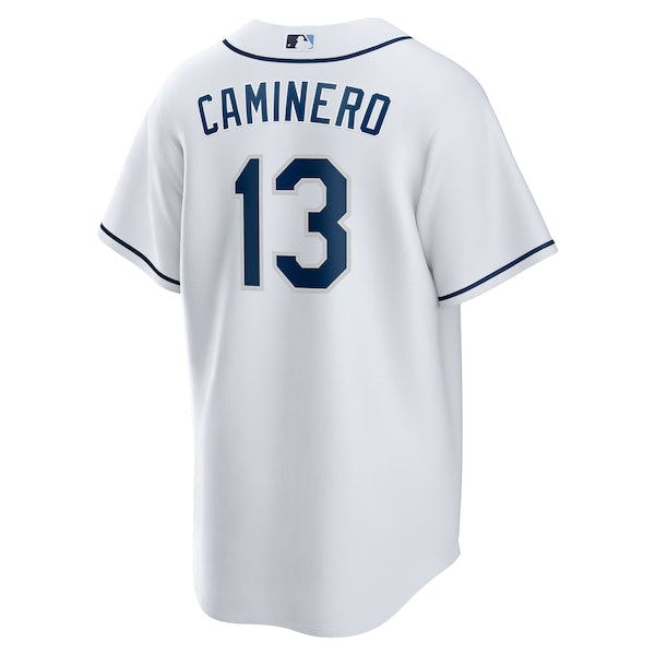 Junior Caminero Tampa Bay Rays Nike Home Replica Player Jersey - White