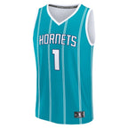 LaMelo Ball Charlotte Hornets  Youth Fast Break Replica Player Jersey - Icon Edition - Teal