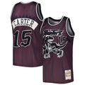 Vince Carter Toronto Raptors  Hardwood Classics Off-Court Swingman Jersey - Purple