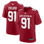 L.J. Collier Arizona Cardinals Nike Game Player Jersey - Cardinal