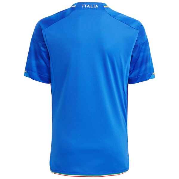 Italy National Team adidas Youth 2023 Home Replica Jersey - Blue