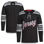 New Jersey Devils adidas Men's 2021/22 Alternate Primegreen Authentic Jersey - Black