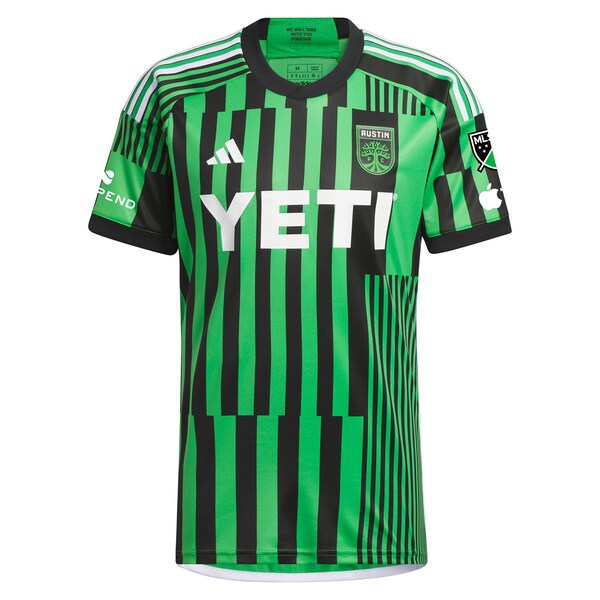 Austin FC adidas 2024 Las Voces Kit Authentic Jersey - Green