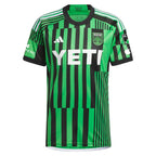 Austin FC adidas 2024 Las Voces Kit Authentic Jersey - Green