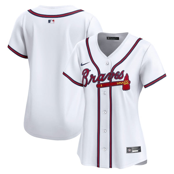 Atlanta Braves Nike Women's Home Limited Jersey - White