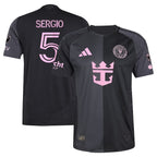 Sergio Busquets Inter Miami CF adidas 2025 The Fortitude Kit Authentic Player Jersey - Black