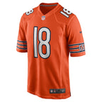 Caleb Williams Chicago Bears Nike Alternate 2024 NFL Draft First Round Pick Player Game Jersey - Orange/White